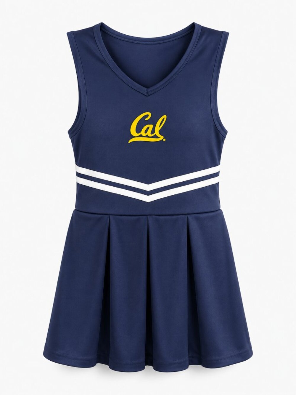 Cal Berkeley Golden Bears Cheerleader Dress Youth Small Navy Two Feet Ahead NCAA